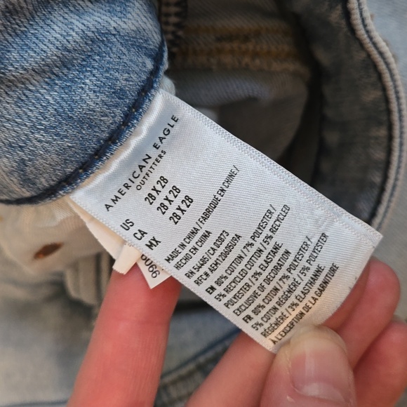 American Eagle Slim Fit Distressed Jeans, Men's 28x28, Great Condition - Picture 9 of 14